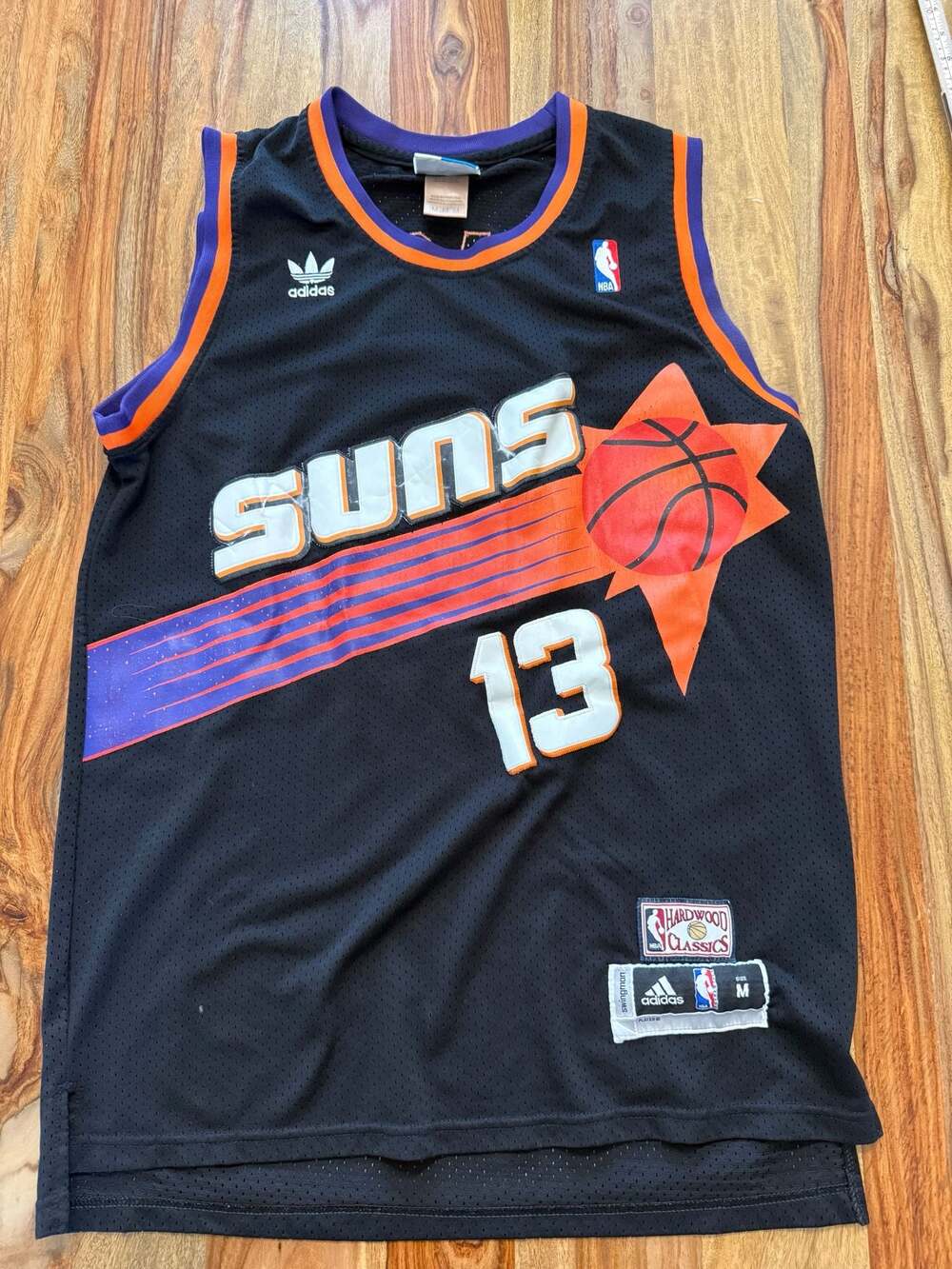 Vintage Steve Nash Phoenix Suns #13 Hardwood Classics  Jersey Sz M